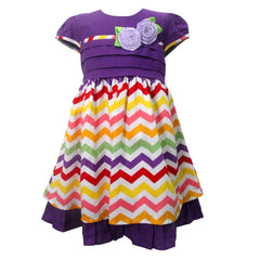 Two Mix Dress Pesta Anak / Baju Anak Perempuan / Baju Anak / Pakaian Anak  2315