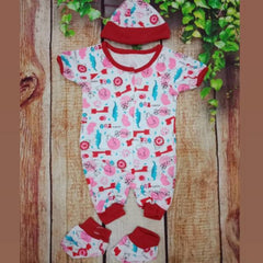 Two Mix Jumper bayi kado bayi baru lahir isi 3 pcs dj146