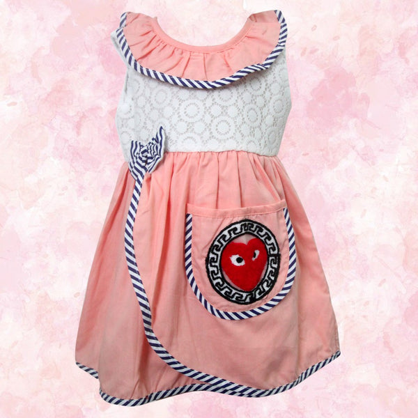 Two Mix Dress Bayi Unik Baju Bayi Perempuan Atasan Bayi size 6-12 bulan