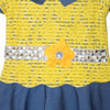 Two Mix 2018 Baju Anak Perempuan Dress Brokat Jeans Kuning