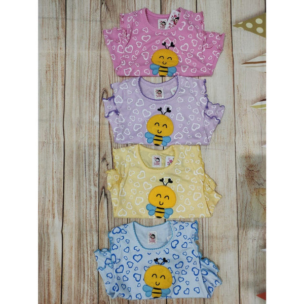 Two Mix Dress Bayi Perempuan usia 0 - 6 bulan djr13