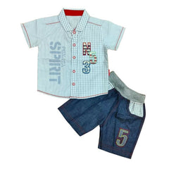 Two Mix Setelan Anak Laki 1 Tahun Celana Jeans Premium dj684