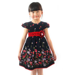 Two Mix Dress Anak Fashion / Pakaian Anak / Baju Anak Perempuan 1-12 tahun 2728