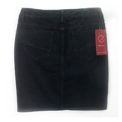 Two Mix Rok Pendek Jeans Hitam Wanita 05-035 Size 29