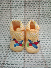 Two Mix Sepatu bayi cowok kuning dj297