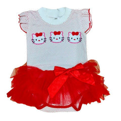 Two Mix Jumper Bayi Perempuan Jumper Tutu cute cat dj509