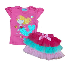 Two Mix Setelan Tutu Anak Perempuan 1 tahun Bahan Lembut Adem dj846