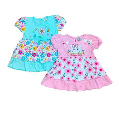 Two Mix Dress Anak Perempuan 9 - 15 bulan free Celana dj601