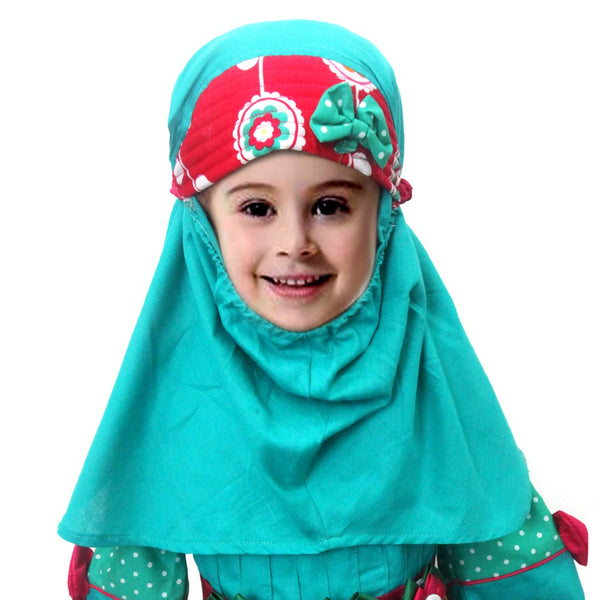 Two mix Dress muslim anak- baju muslim anak- gamis muslim anak-2806