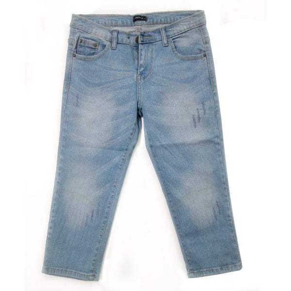 Celana Pendek Jeans Wanita Stretch Biru 04-571