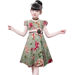 Two Mix Dress Anak Fashion / Pakaian Anak Perempuan / Baju Anak Perempuan 2747