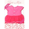 Two Mix Baju Bayi perempuan - Dress Bayi - Gaun Bayi - pakaian bayi termurah 2569