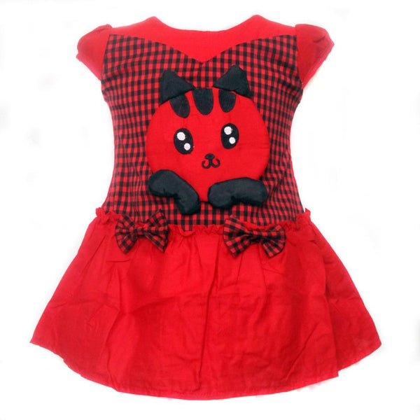 TWO MIX 2647 Dress Baby Bordir Kucing Baju Bayi