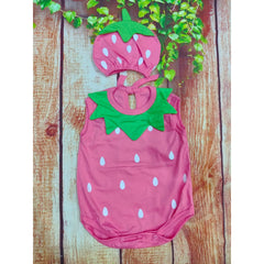 Two Mix Kostum Bayi Strawberry dj548