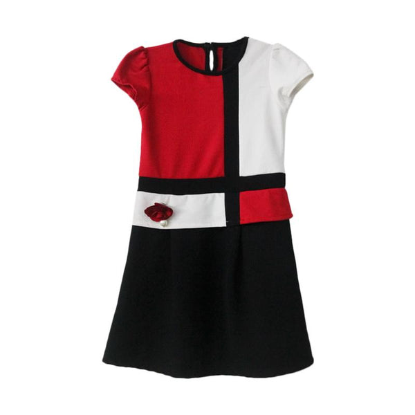 Dress Anak Perempuan / Dress Anak Cewe / Baju Anak Perempuan / Terlaris / Terlaku / Termurah / Bellbird Variasi Warna Merah 2146 Size 1