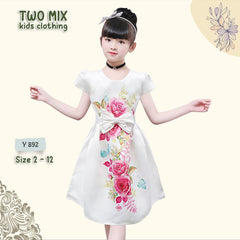 Two Mix - Dress Anak Pesta Perempuan - Baju Anak Lebaran 1-12 Tahun Y892