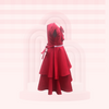 Two Mix Dress Anak Perempuan Bahan Satin Premium Usia 1-12 Tahun Y876